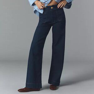 Anthropologie Colette Full-Length Denim Jeans Maeve 25T TAILORED To 31.5” Inseam